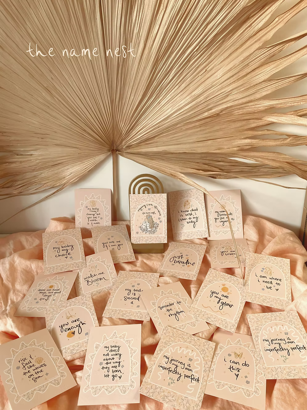 Pregnancy And Birth Affirmation Cards