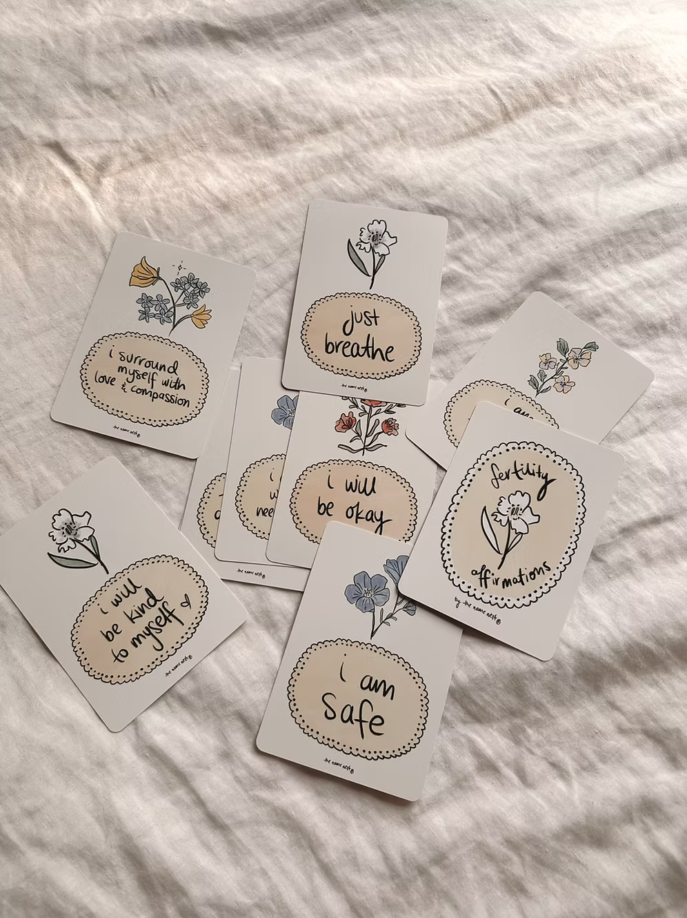 Fertility Affirmation Cards