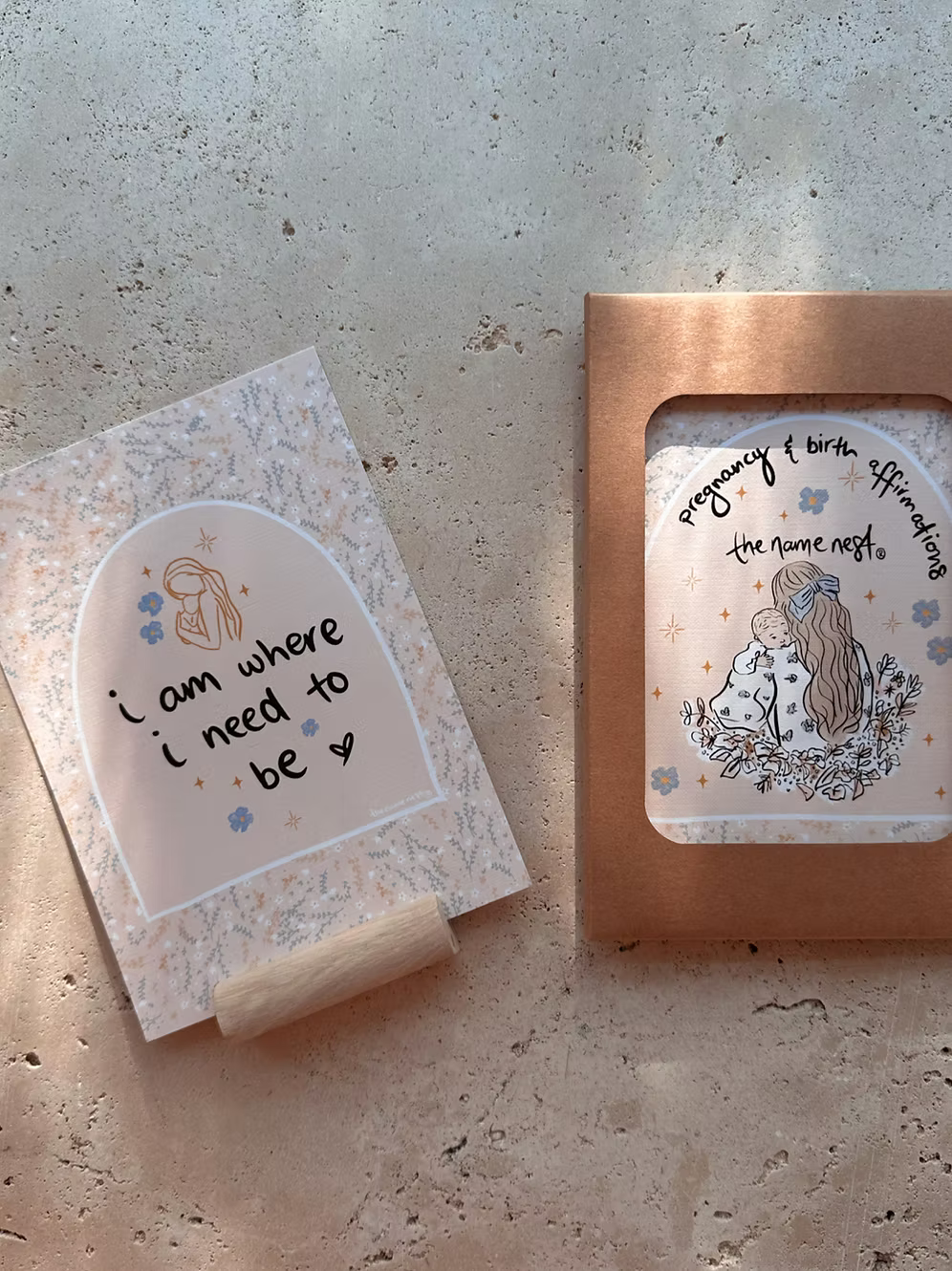 Pregnancy And Birth Affirmation Cards