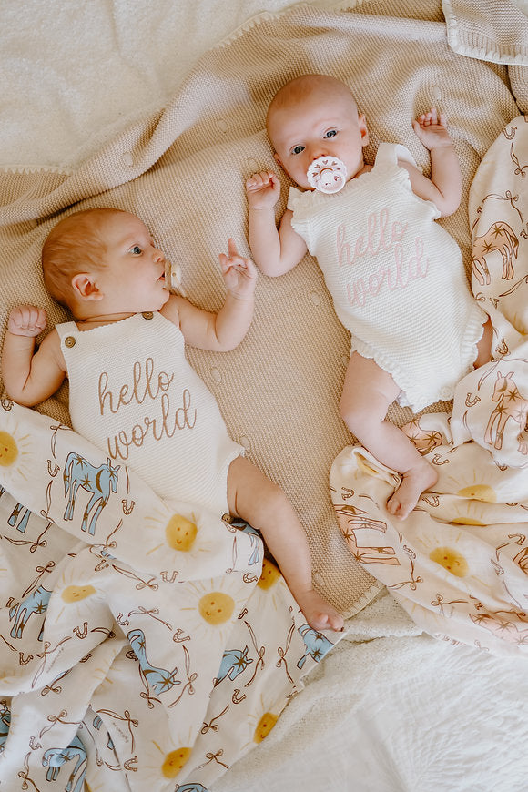 Blue Pony Club - Swaddle