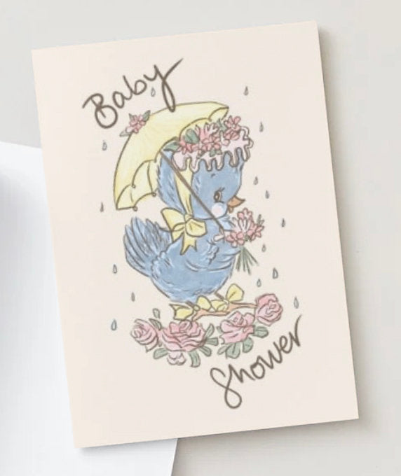 Baby Shower ~ Heirloom Card