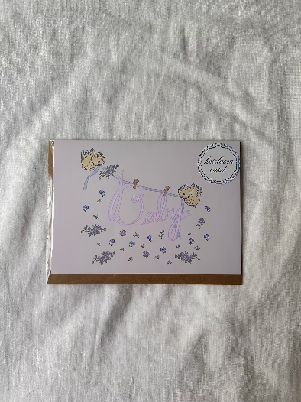 Baby ~ Heirloom Card