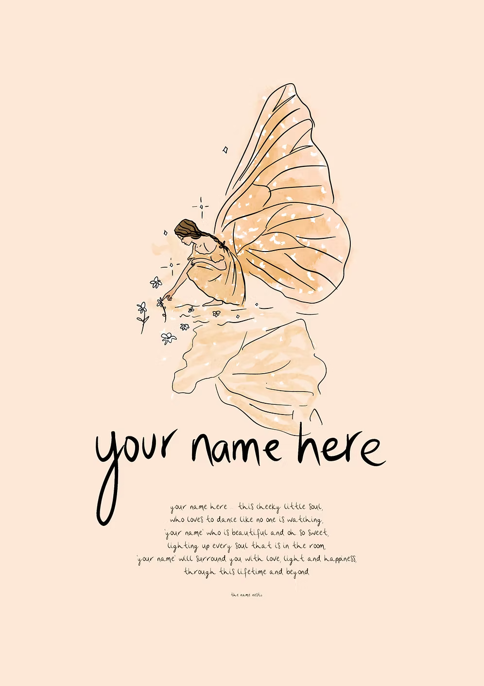 Fairy - Personalised Name Artwork