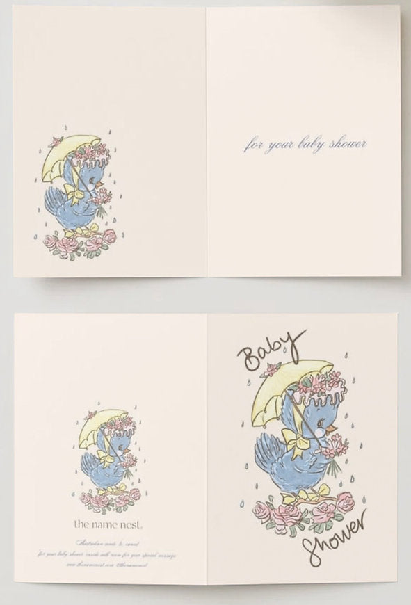 Baby Shower ~ Heirloom Card