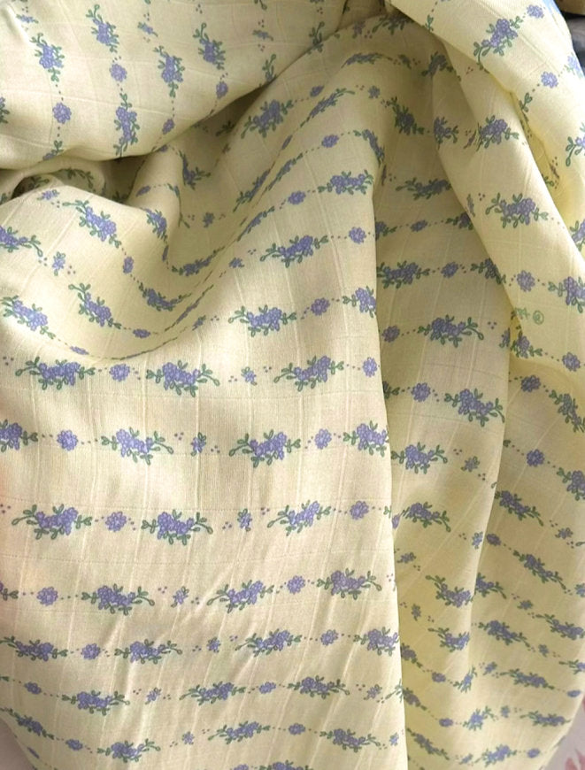 French Flora - Baby Swaddle Wrap