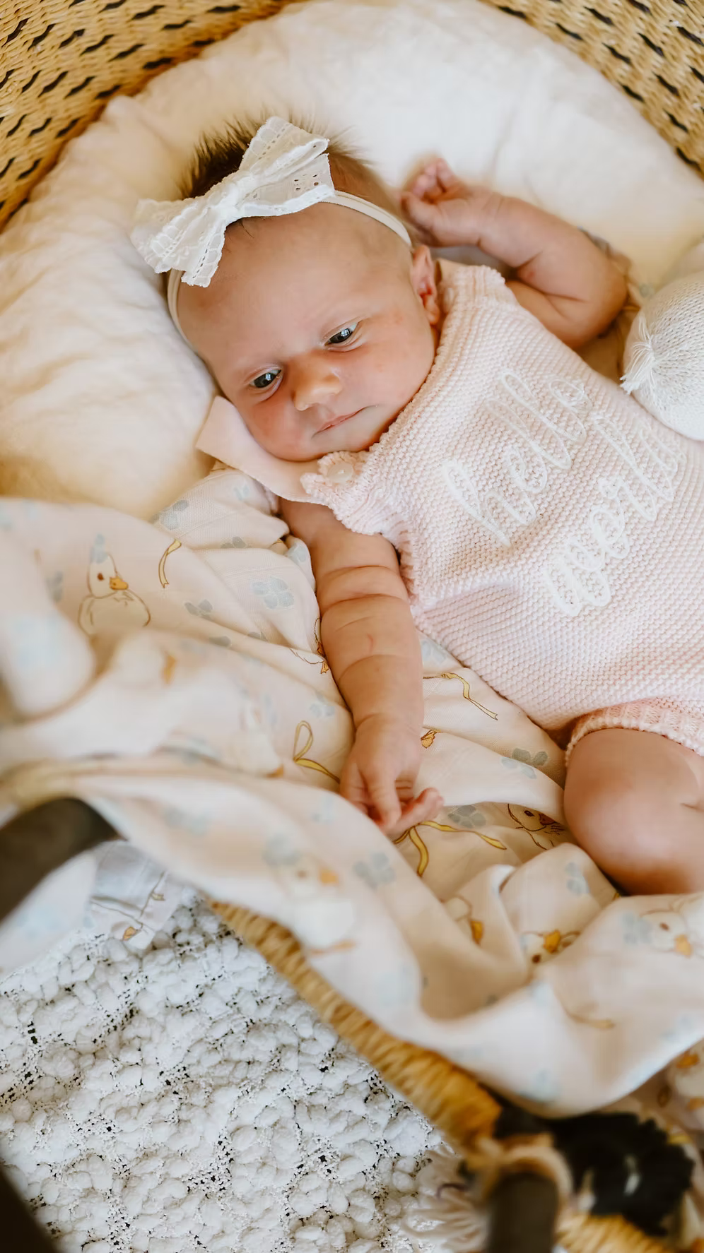 Daisy Duckling - Baby Swaddle Wrap