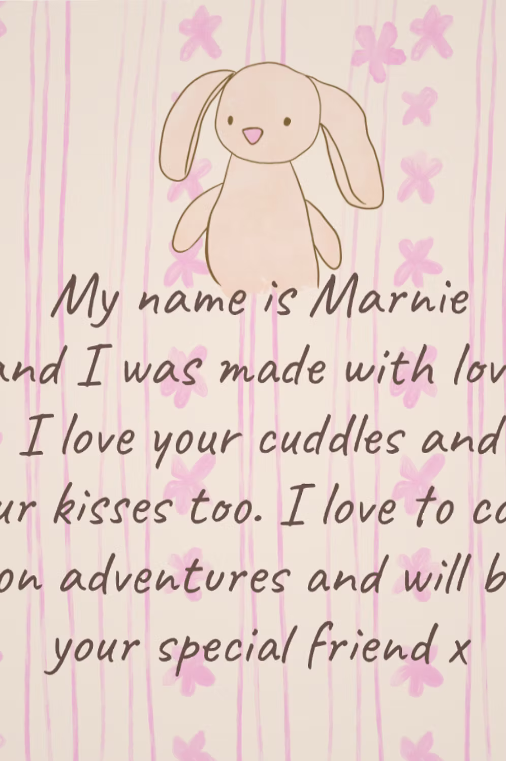 Pink Marnie - Bunny Comforter