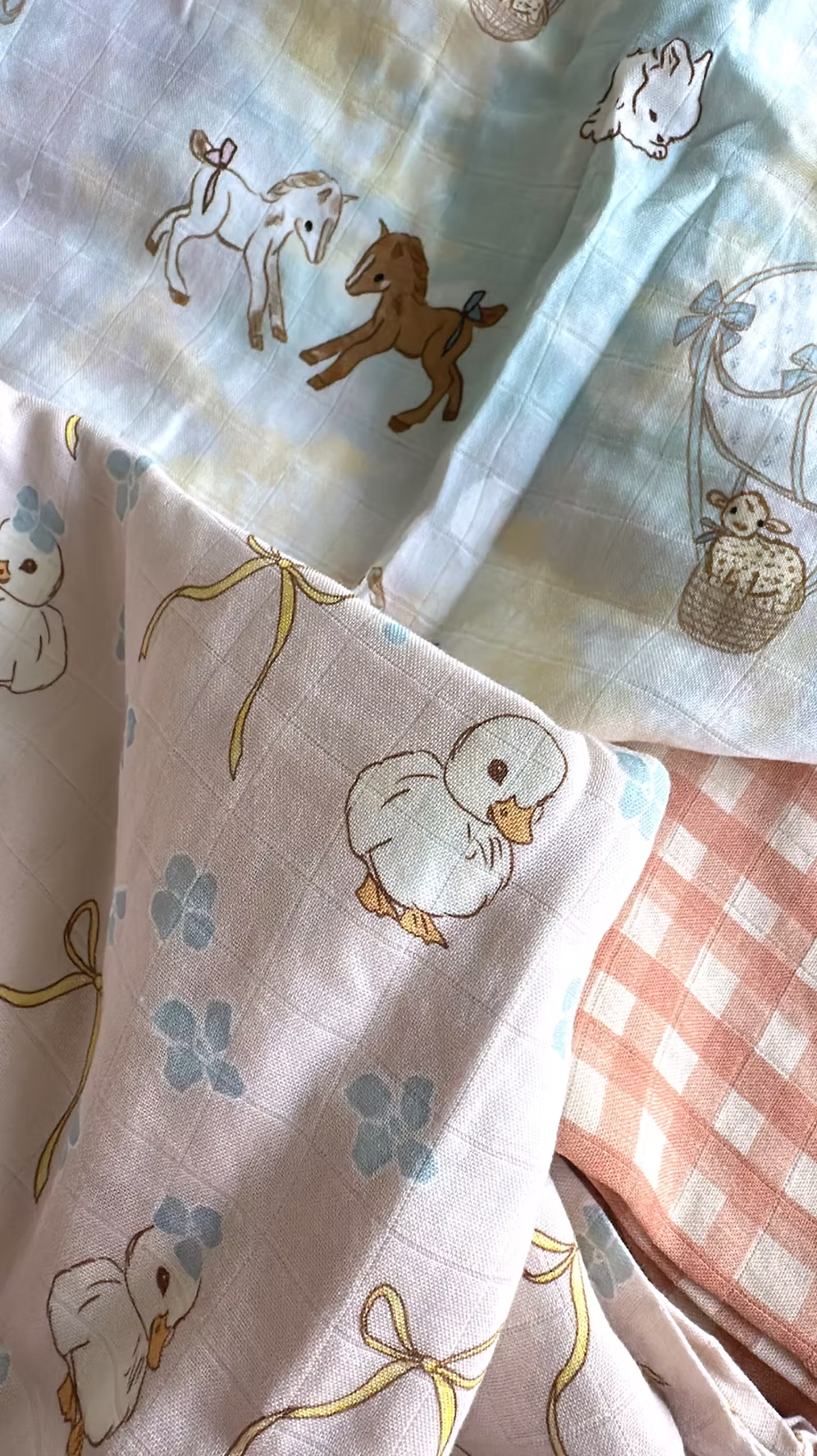 Daisy Duckling - Baby Swaddle Wrap