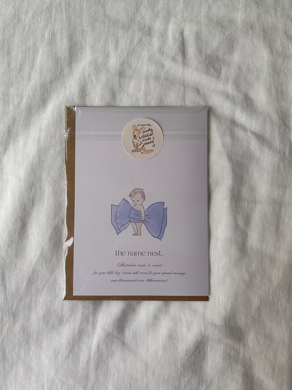 A Baby Boy ~ Heirloom Card