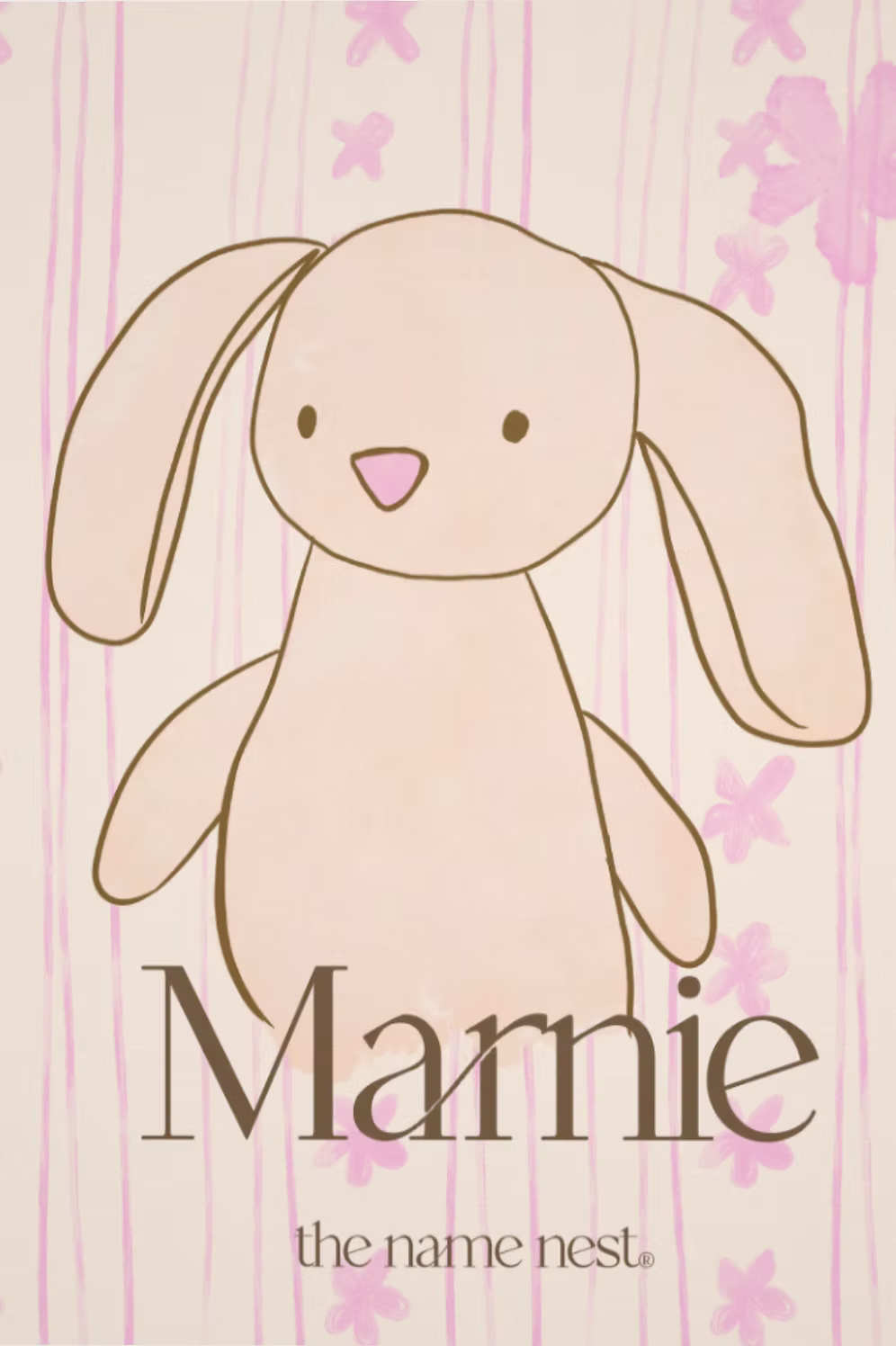 Pink Marnie - Bunny Comforter