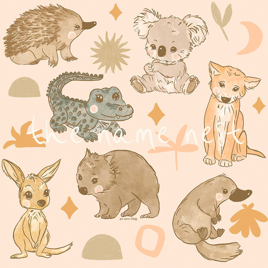 Australian Animals - Swaddle