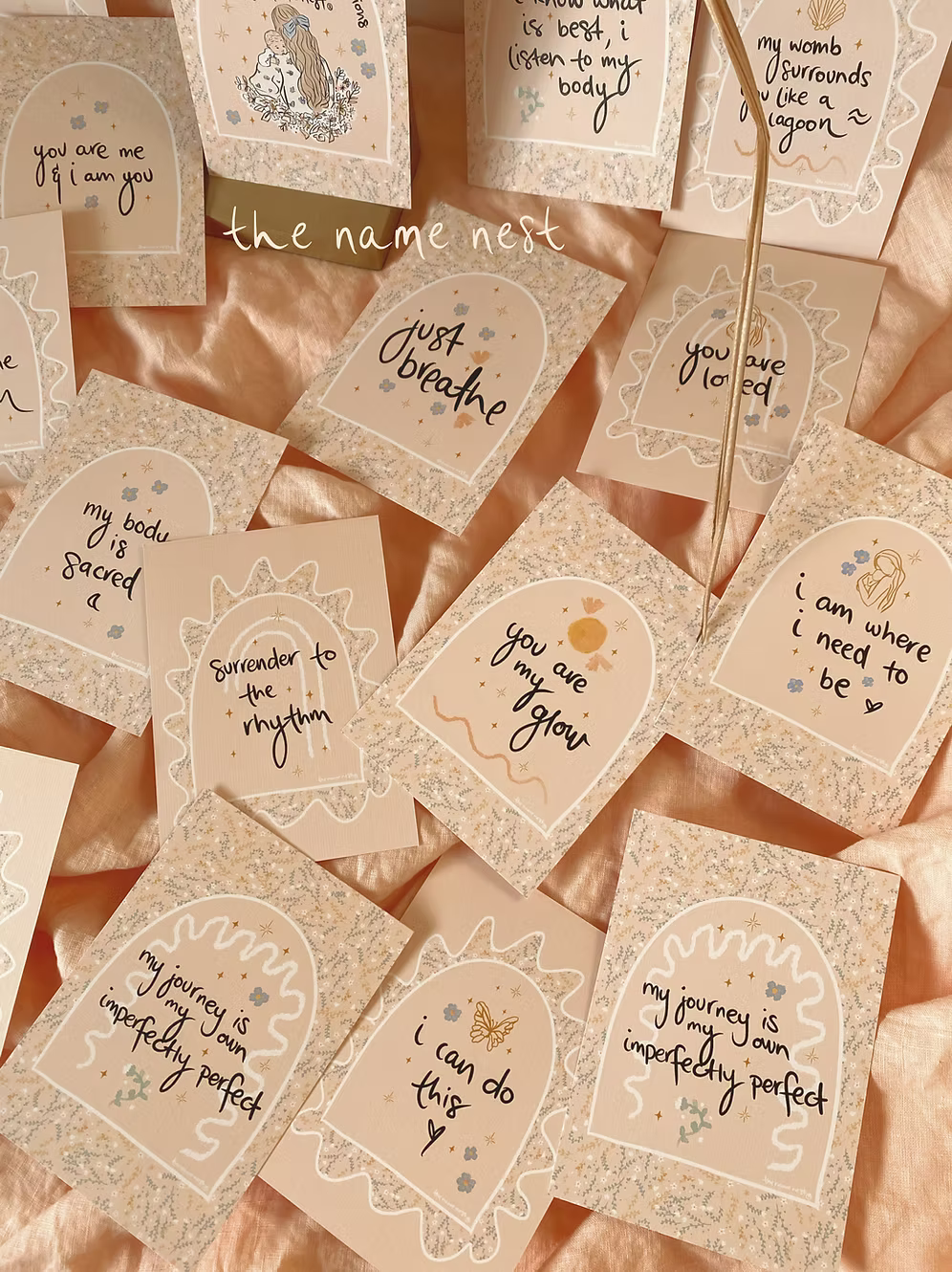 Pregnancy And Birth Affirmation Cards