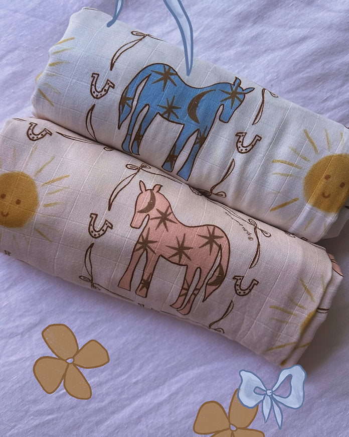 Blue Pony Club - Swaddle