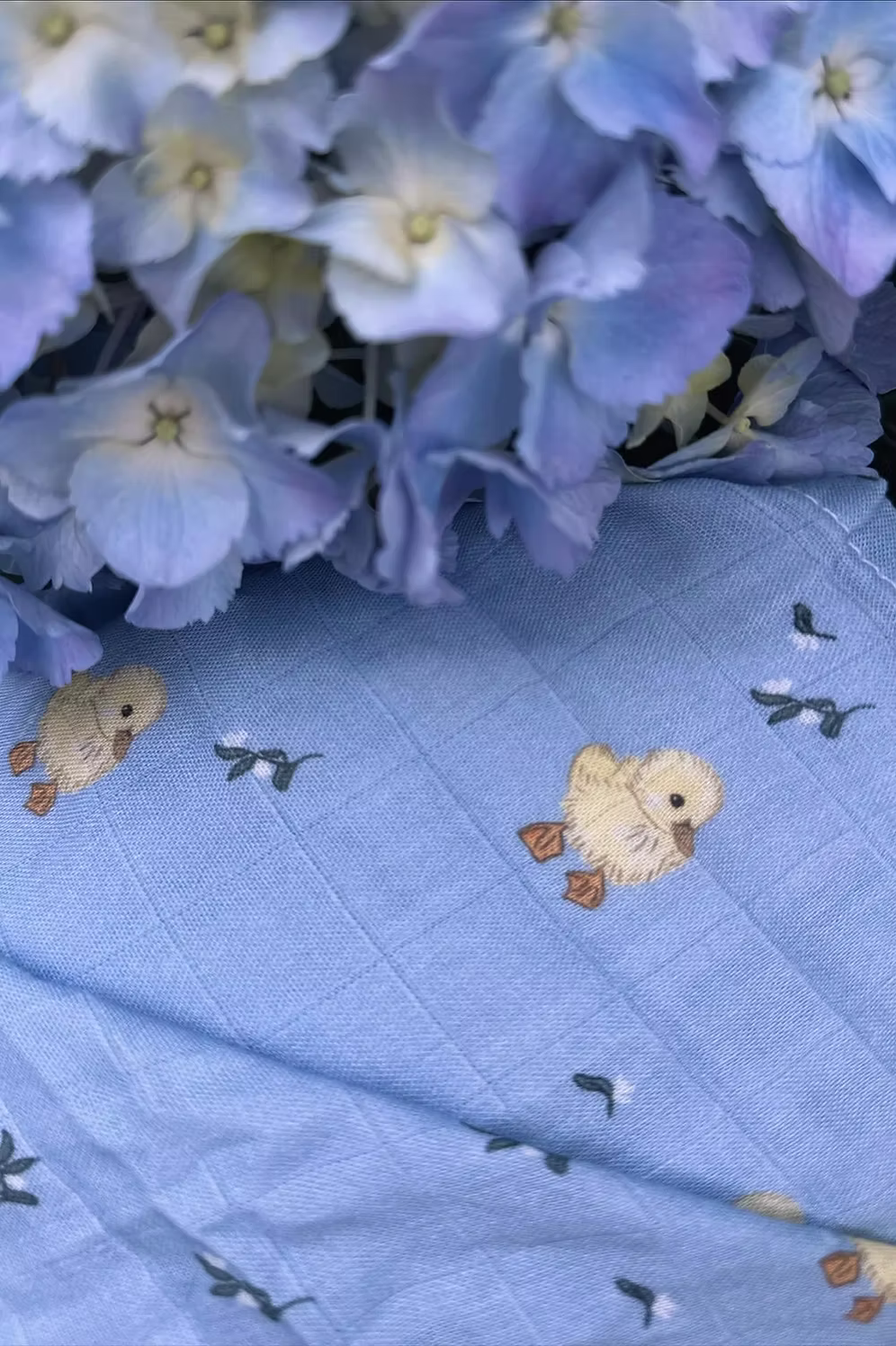 Spring Duckling - Baby Swaddle Wrap