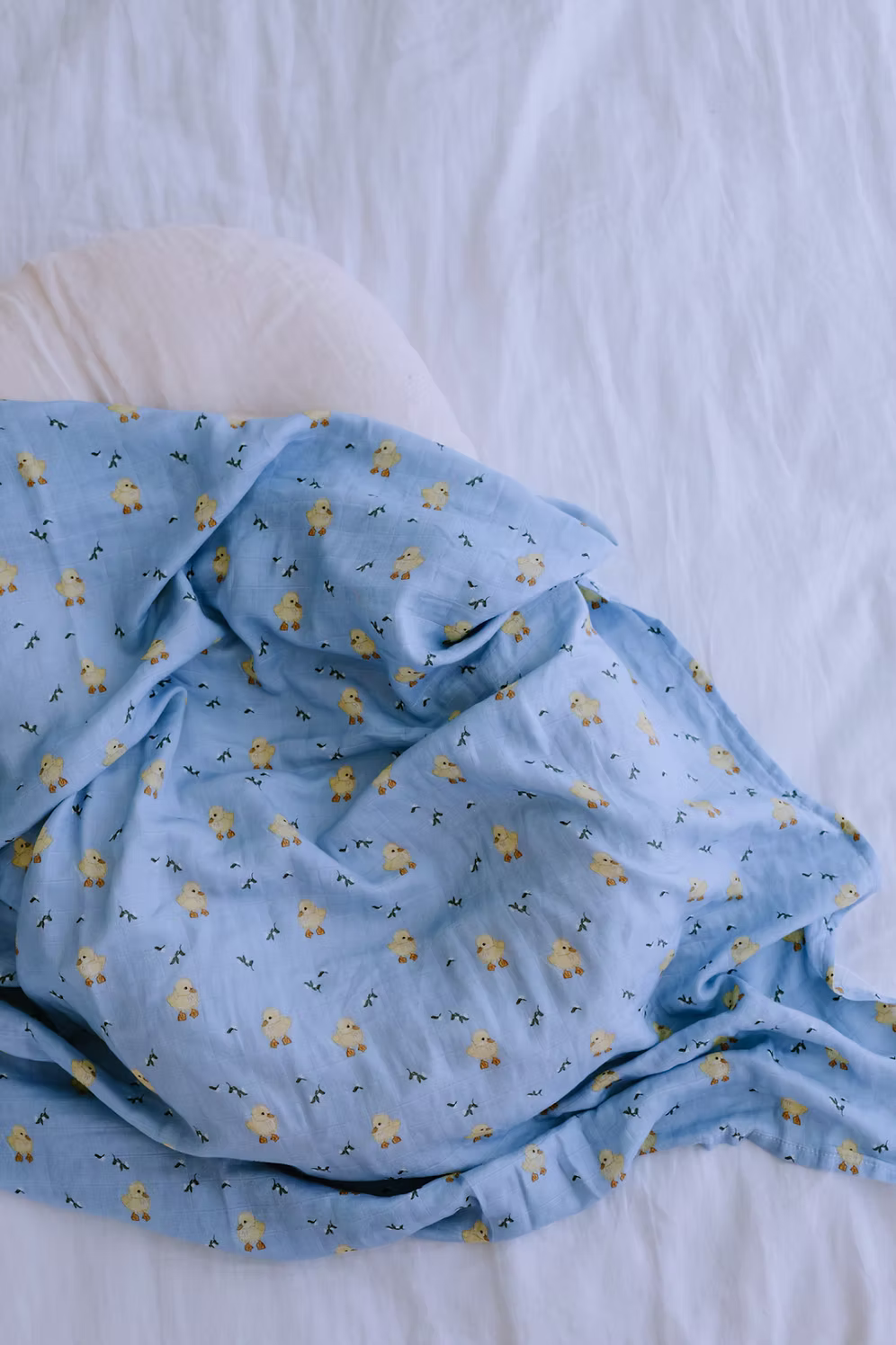 Spring Duckling - Baby Swaddle Wrap