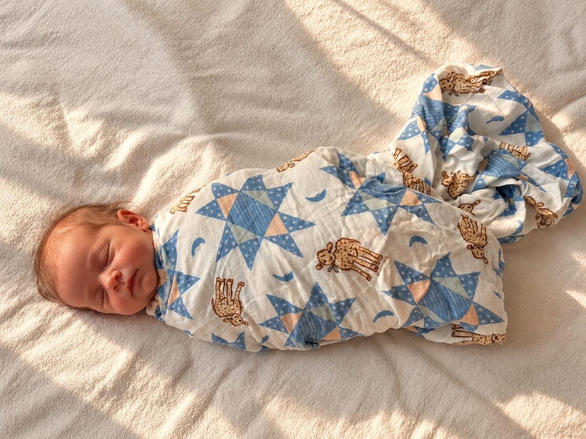 Farmhouse Quilt ~ Swaddle