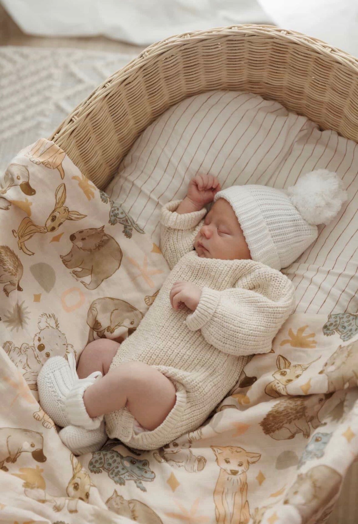 Australian Animals - Baby Swaddle Wrap