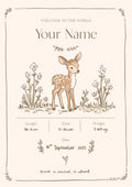 Birth Detail Fawn Artwork