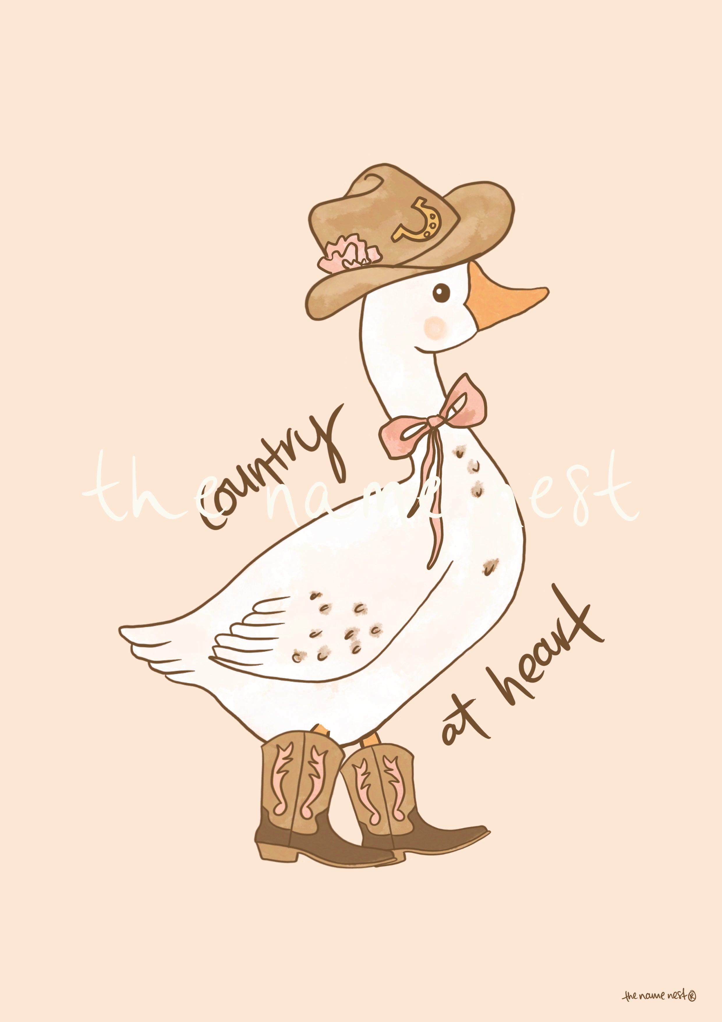 Country At Heart Goose Girl