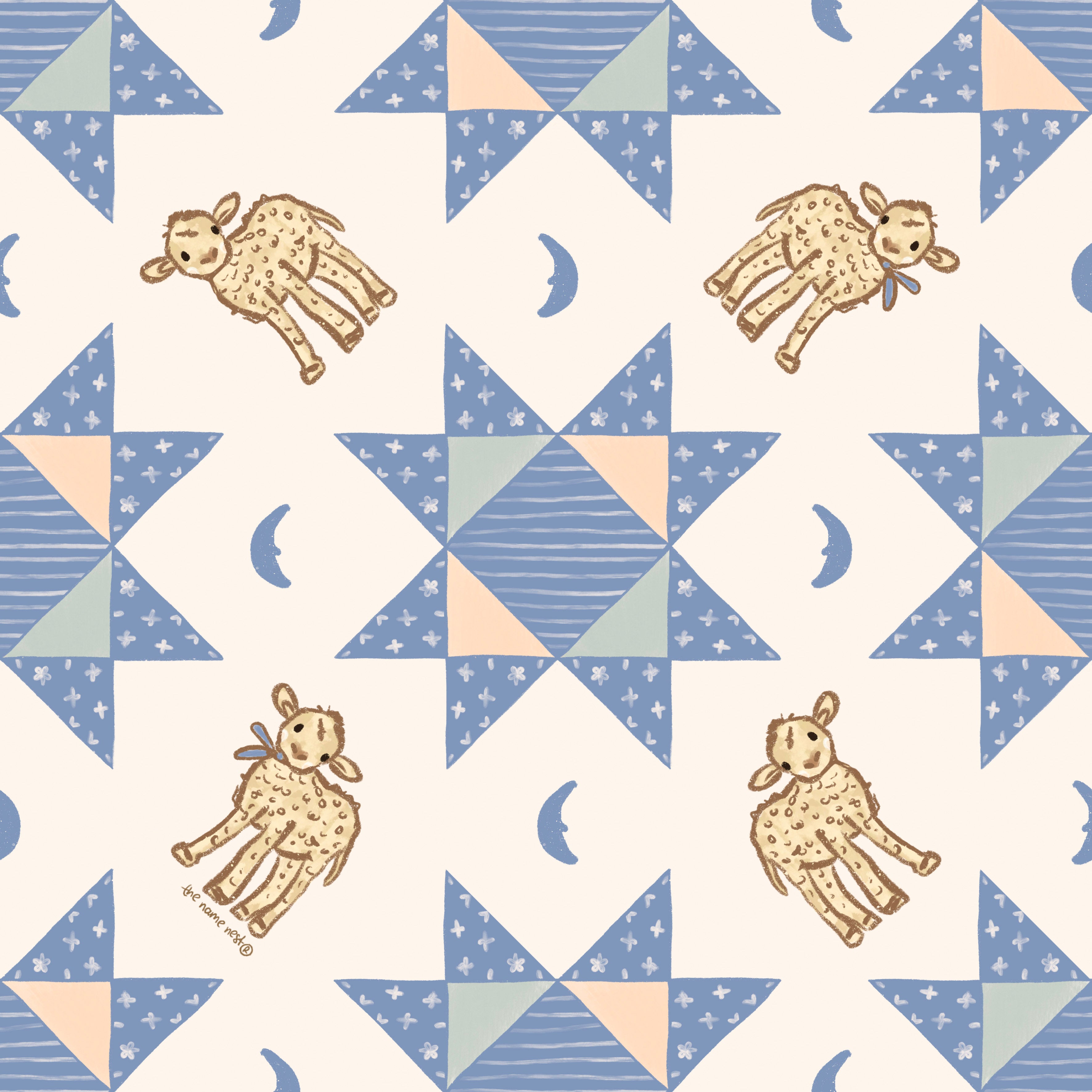Farmhouse Quilt ~ Baby Swaddle Wrap