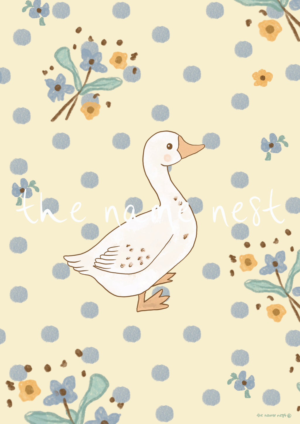 French Goose Artwork