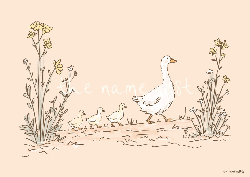 Goose Family Artwork