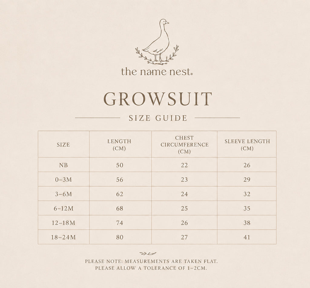 French Geese Growsuit