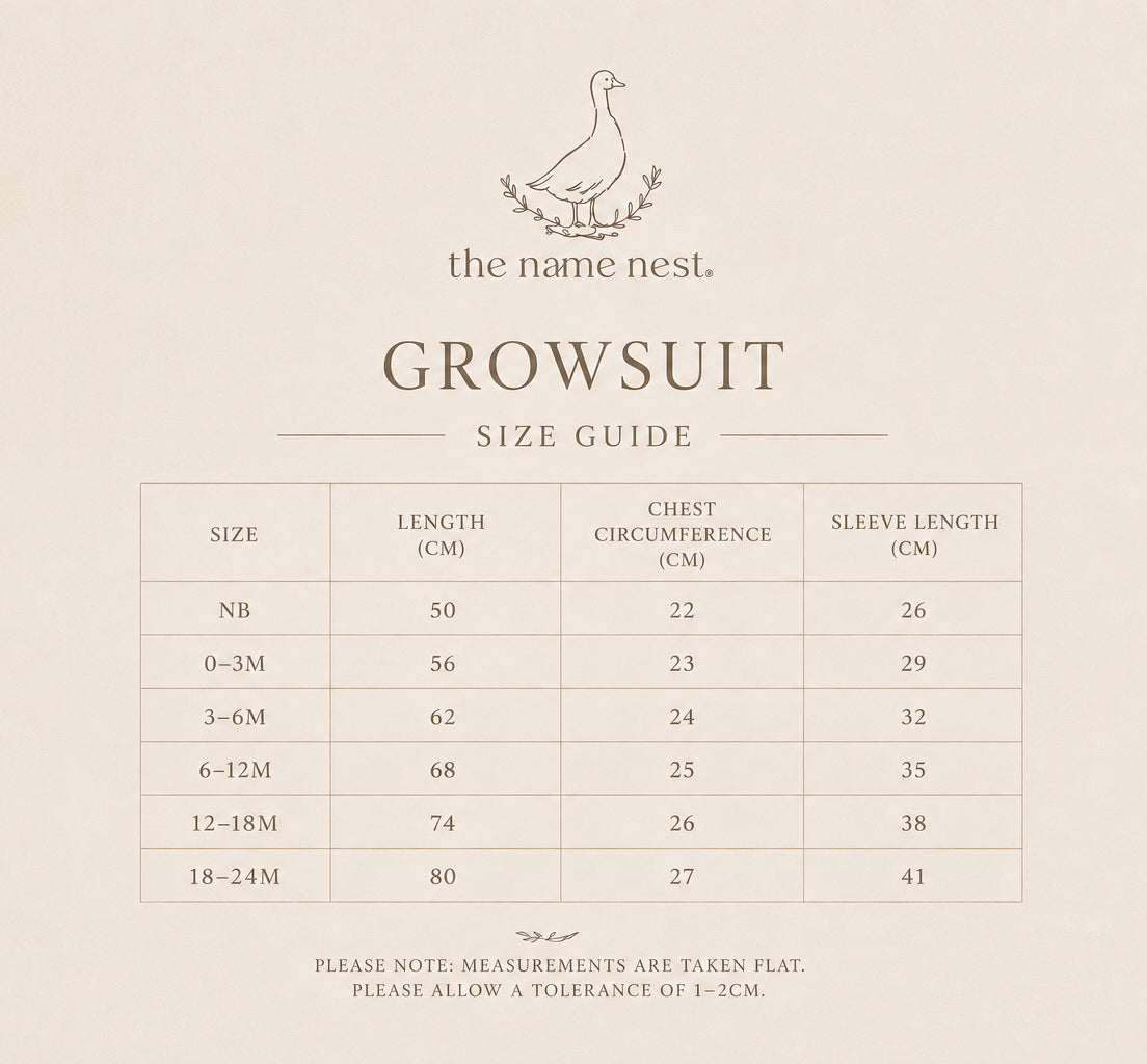 French Geese Growsuit