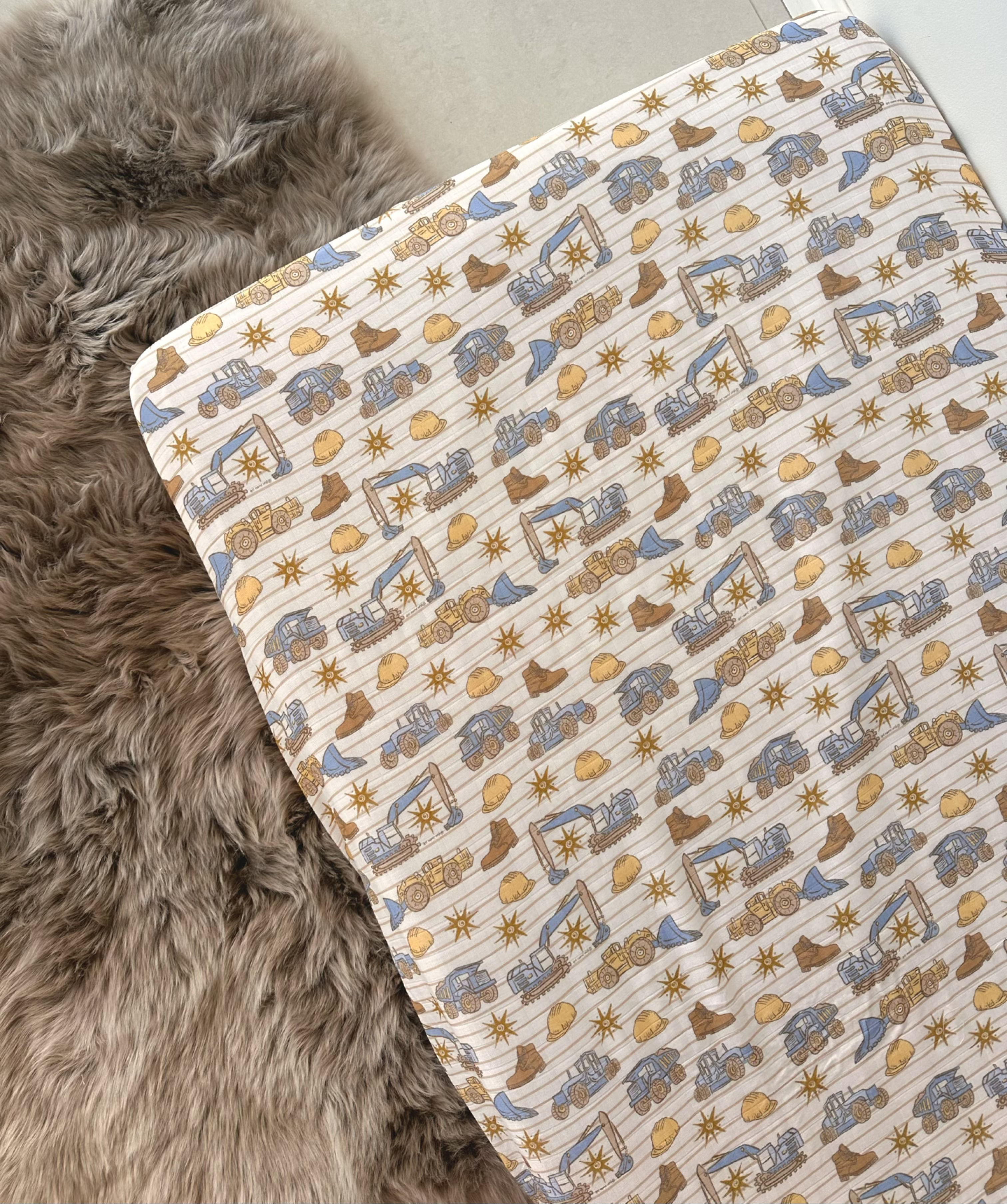 Mini Machinery - Fitted Cot Sheet