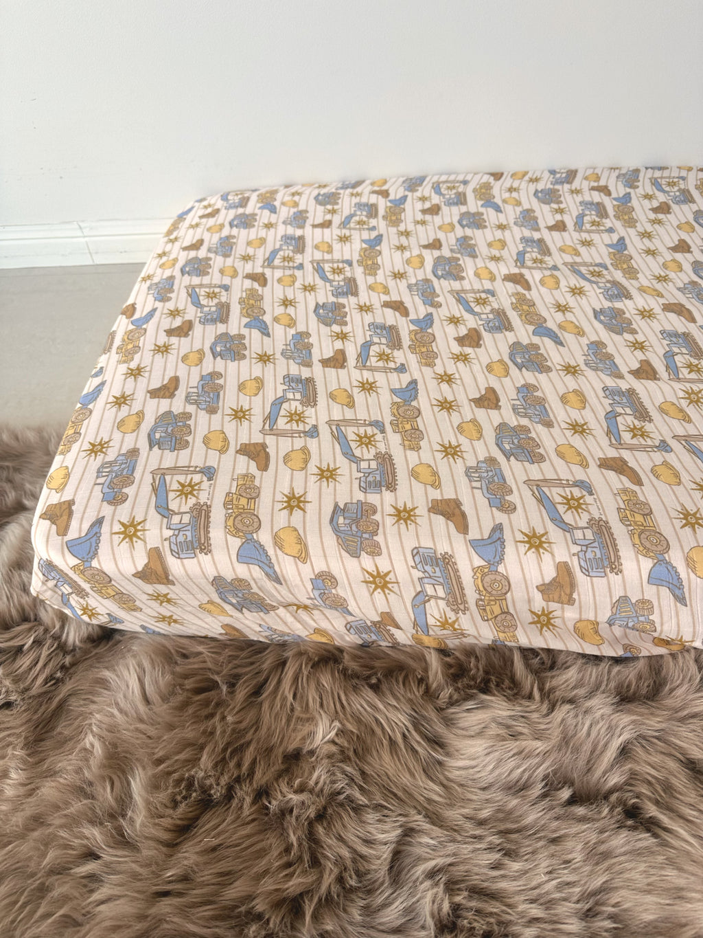 Mini Machinery - Fitted Cot Sheet