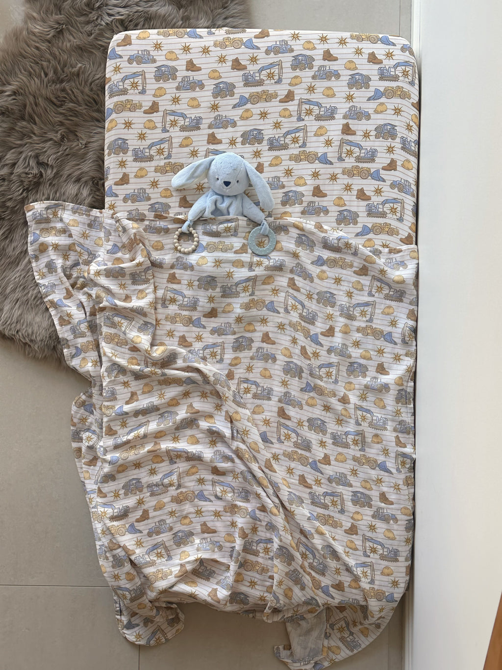 Mini Machinery - Fitted Cot Sheet