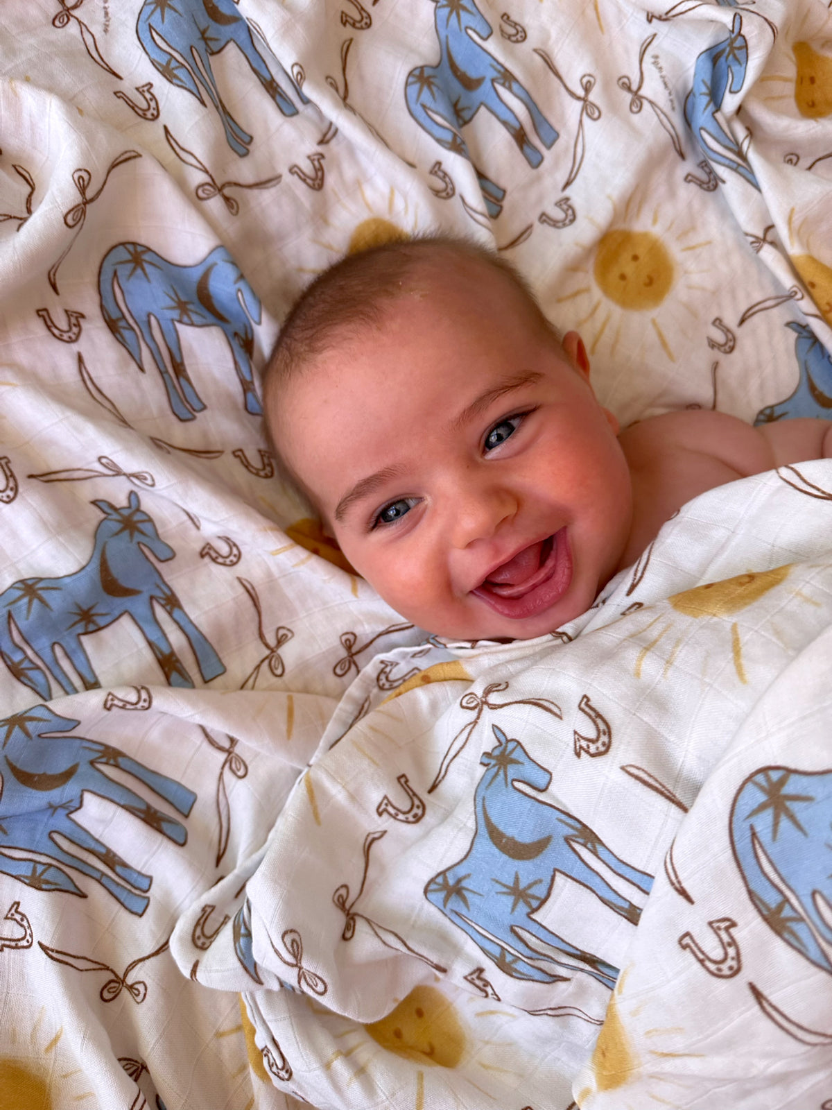 Blue Pony Club - Swaddle