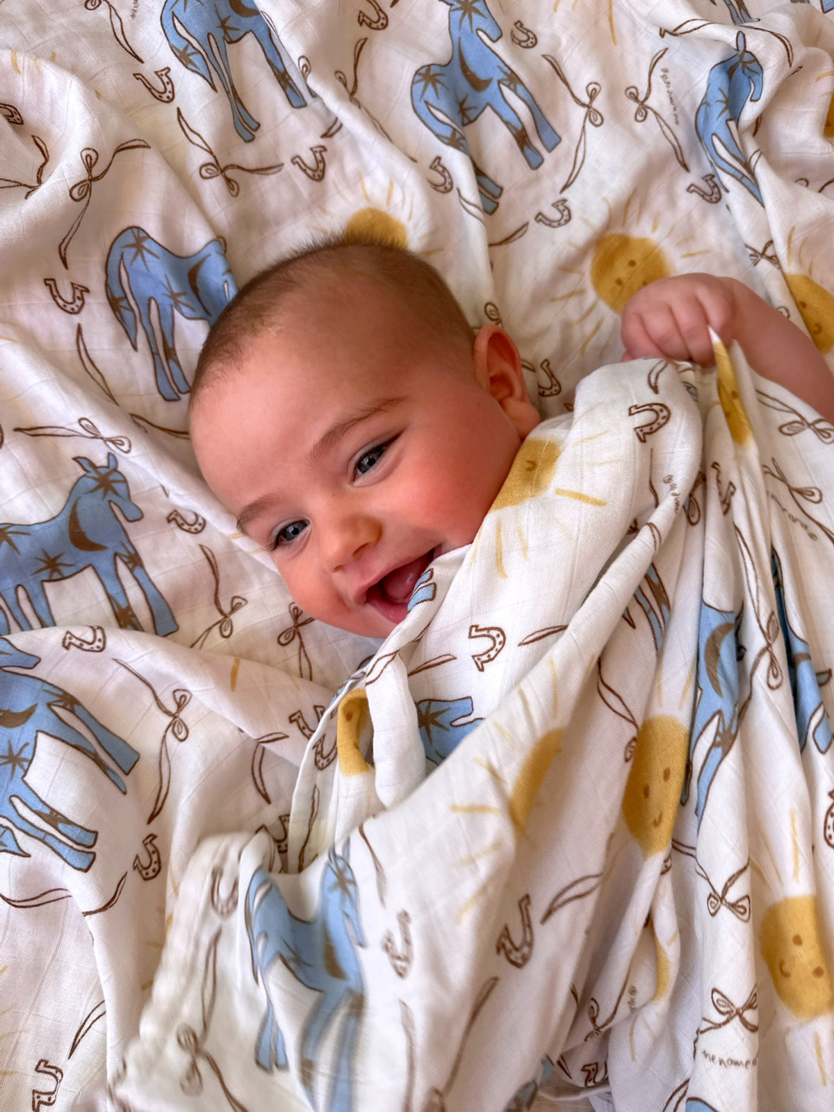 Blue Pony Club - Swaddle