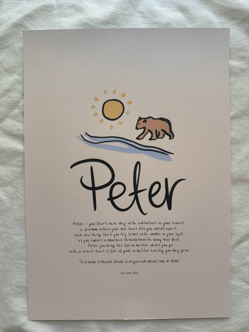 Name Of The Week - Peter
