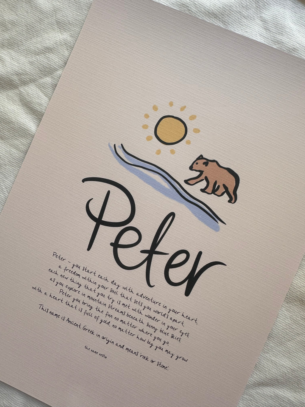 Name Of The Week - Peter