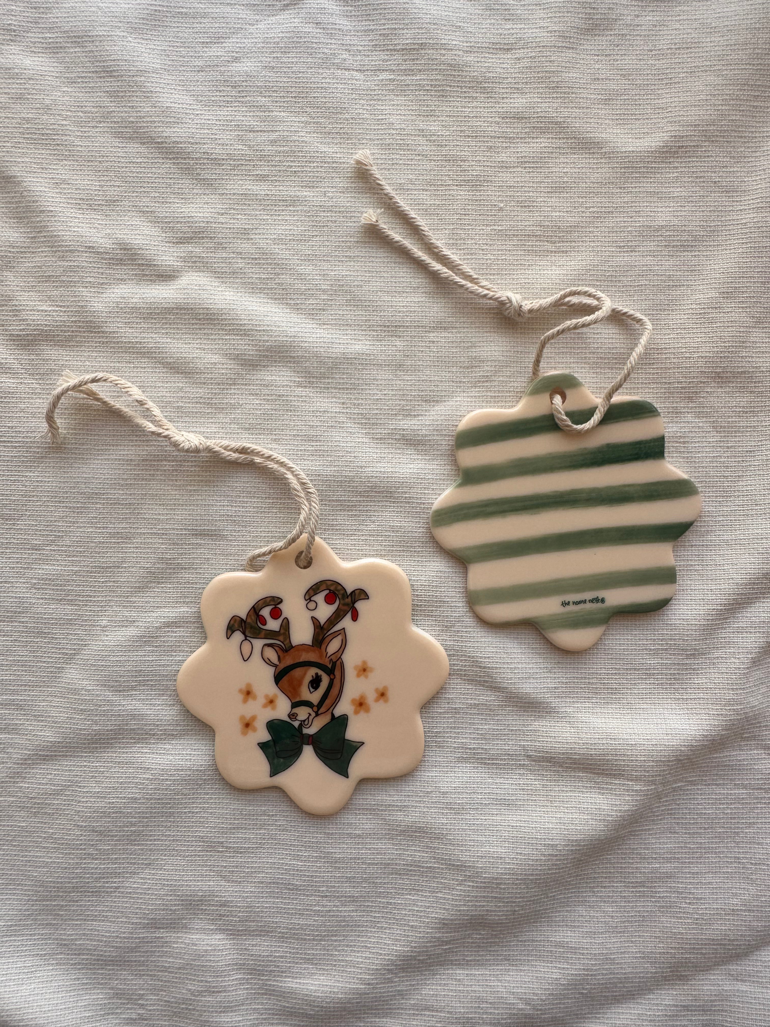 Reindeer Christmas Ornament