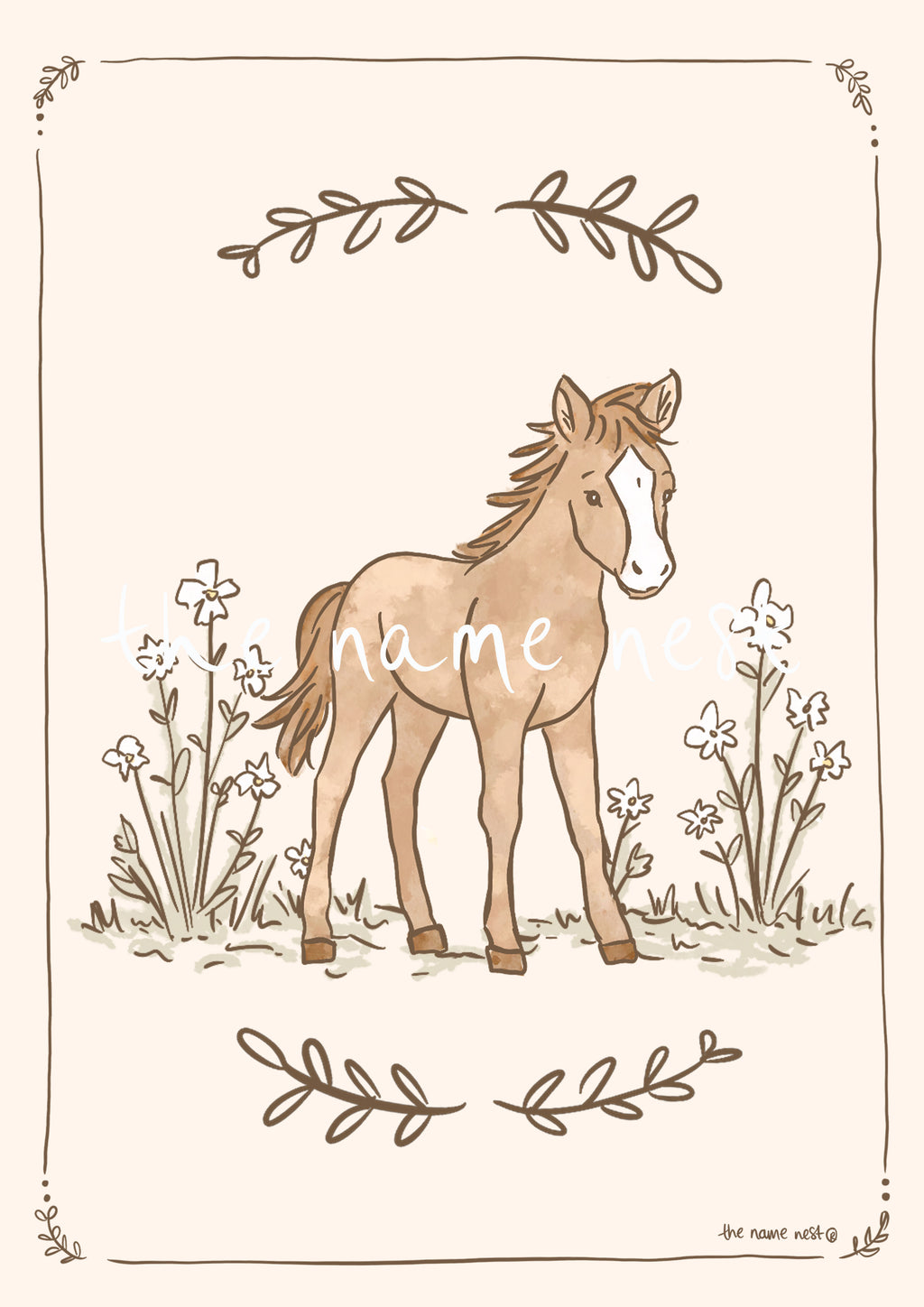 Nursery Foal Artwork