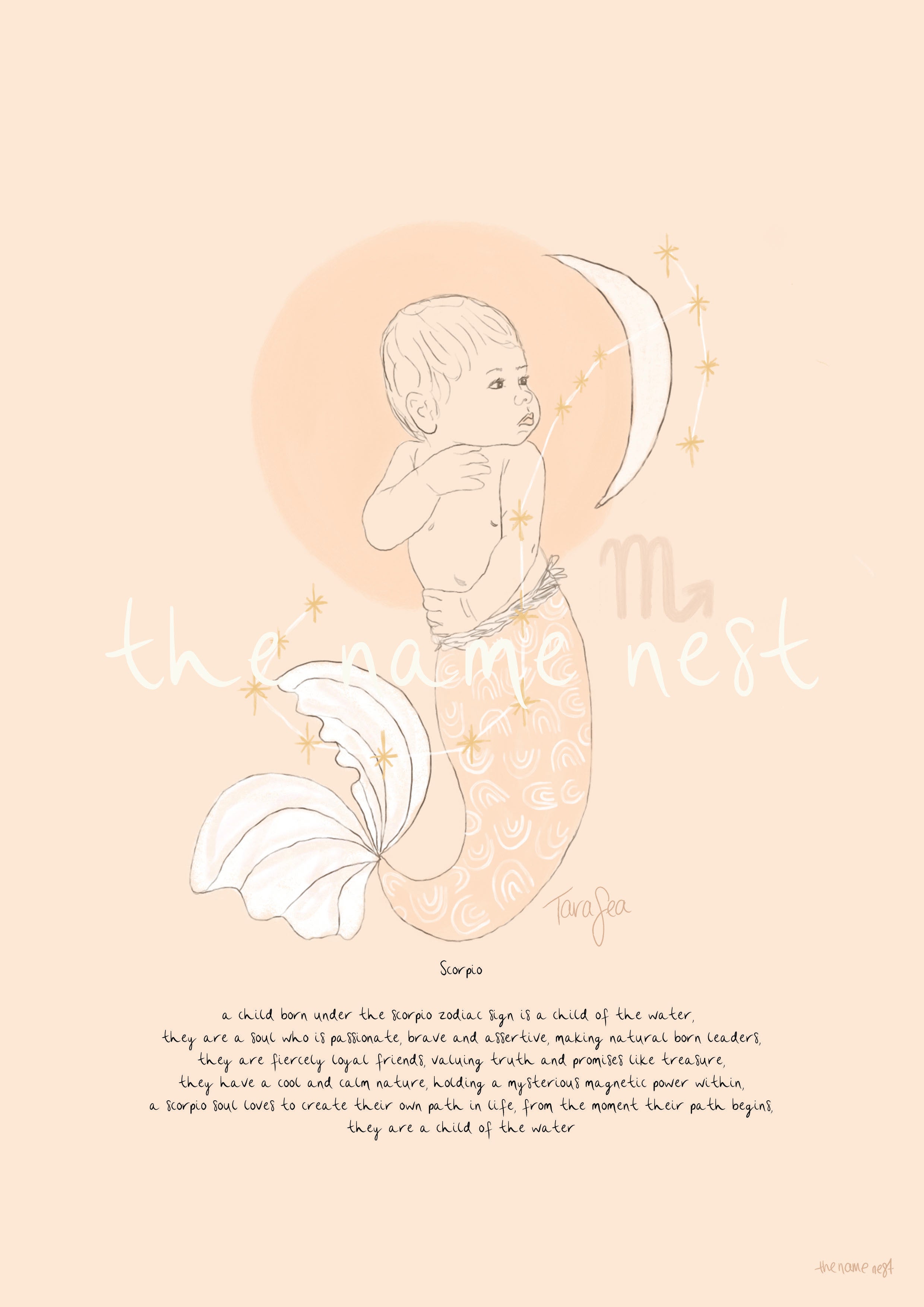 Zodiac Baby Artworks