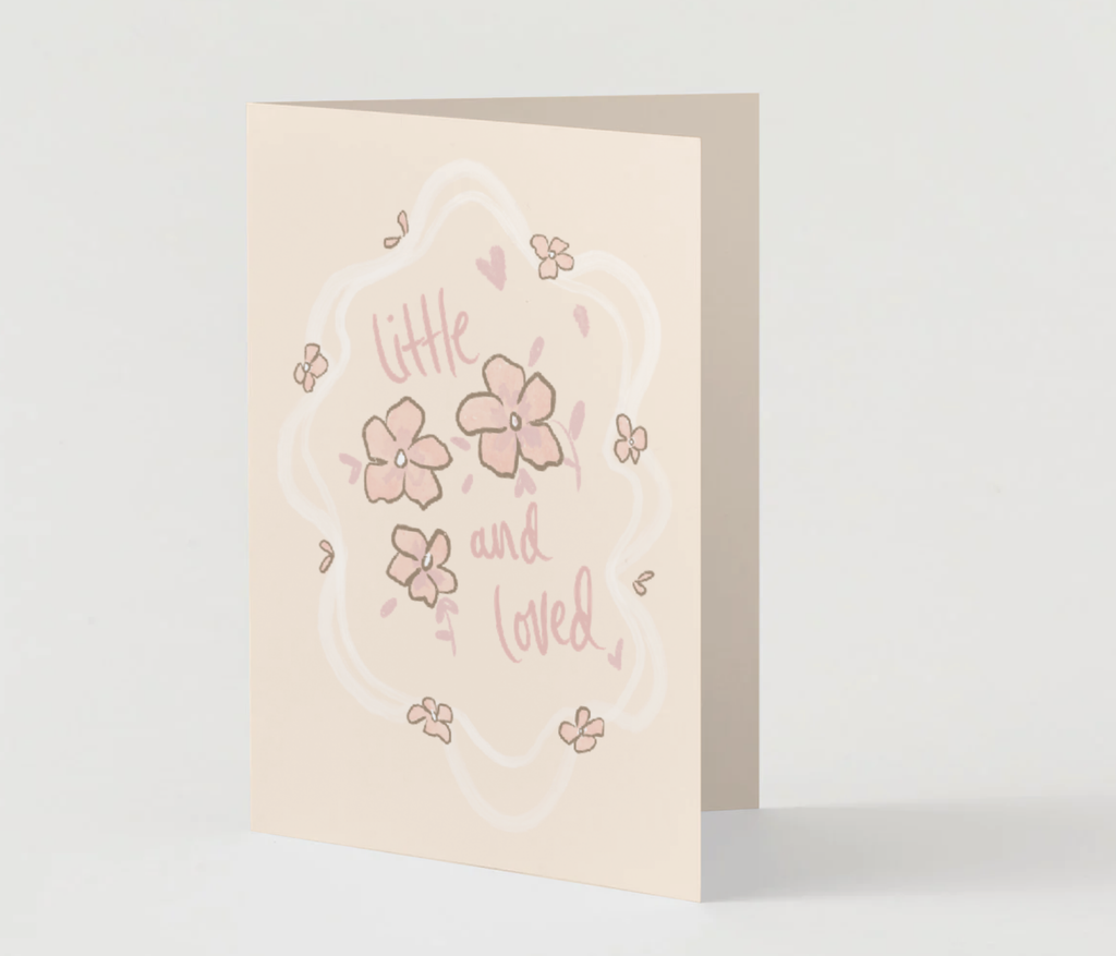 Little and Loved Pink ~ Card