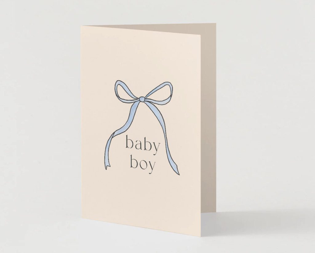 Little and Loved Blue ~ Card