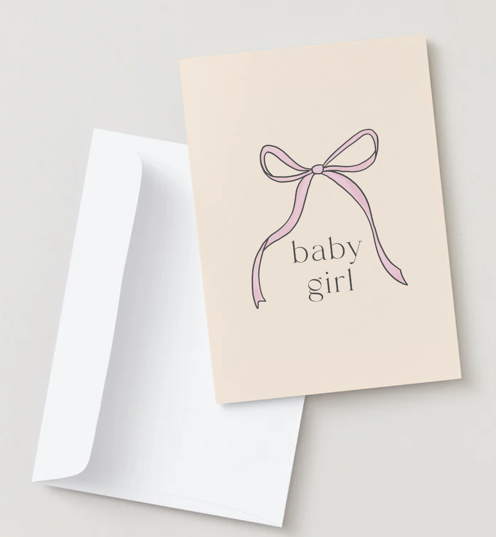 Baby Girl ~ Card