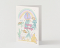 Under The Sea Mermaid Birthday ~ Card