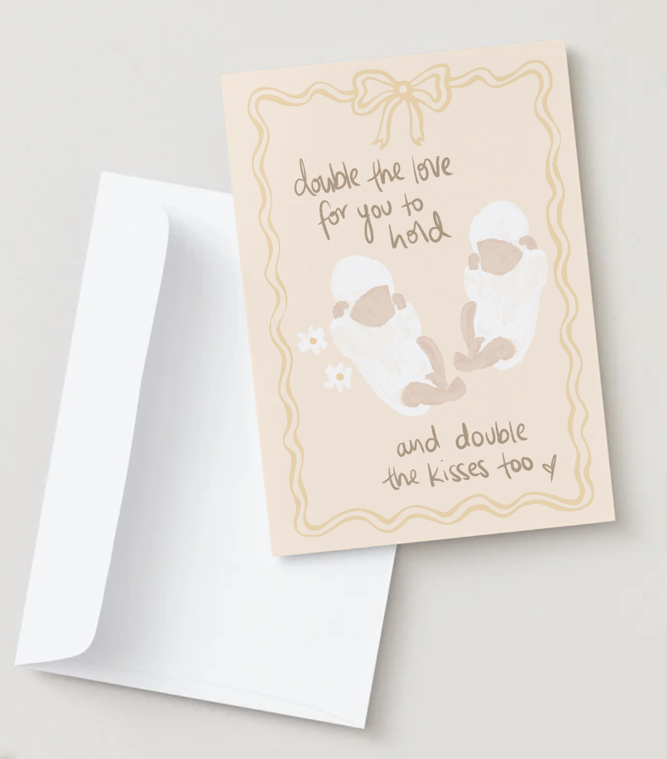 Double The Love Twins ~ Card