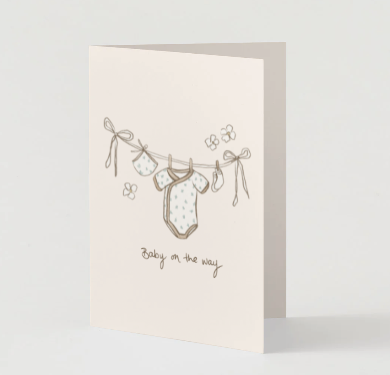 Baby On The Way ~ Heirloom Card