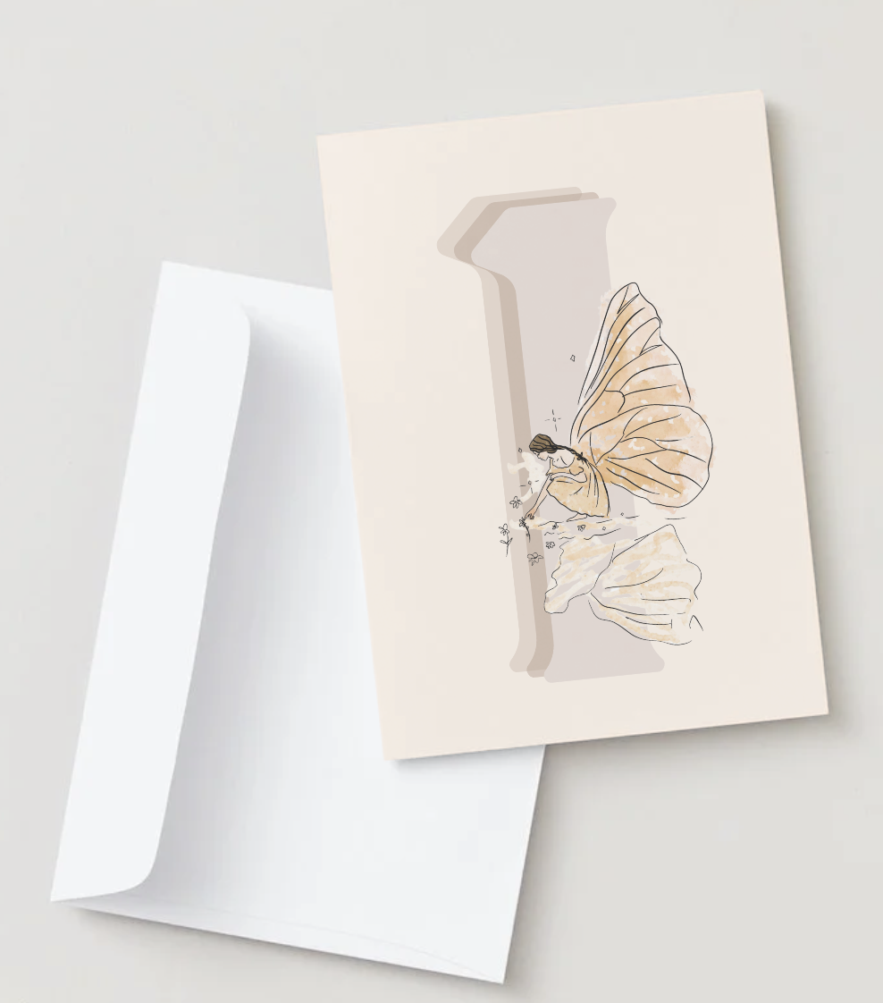 1st Birthday Fairy ~ Card