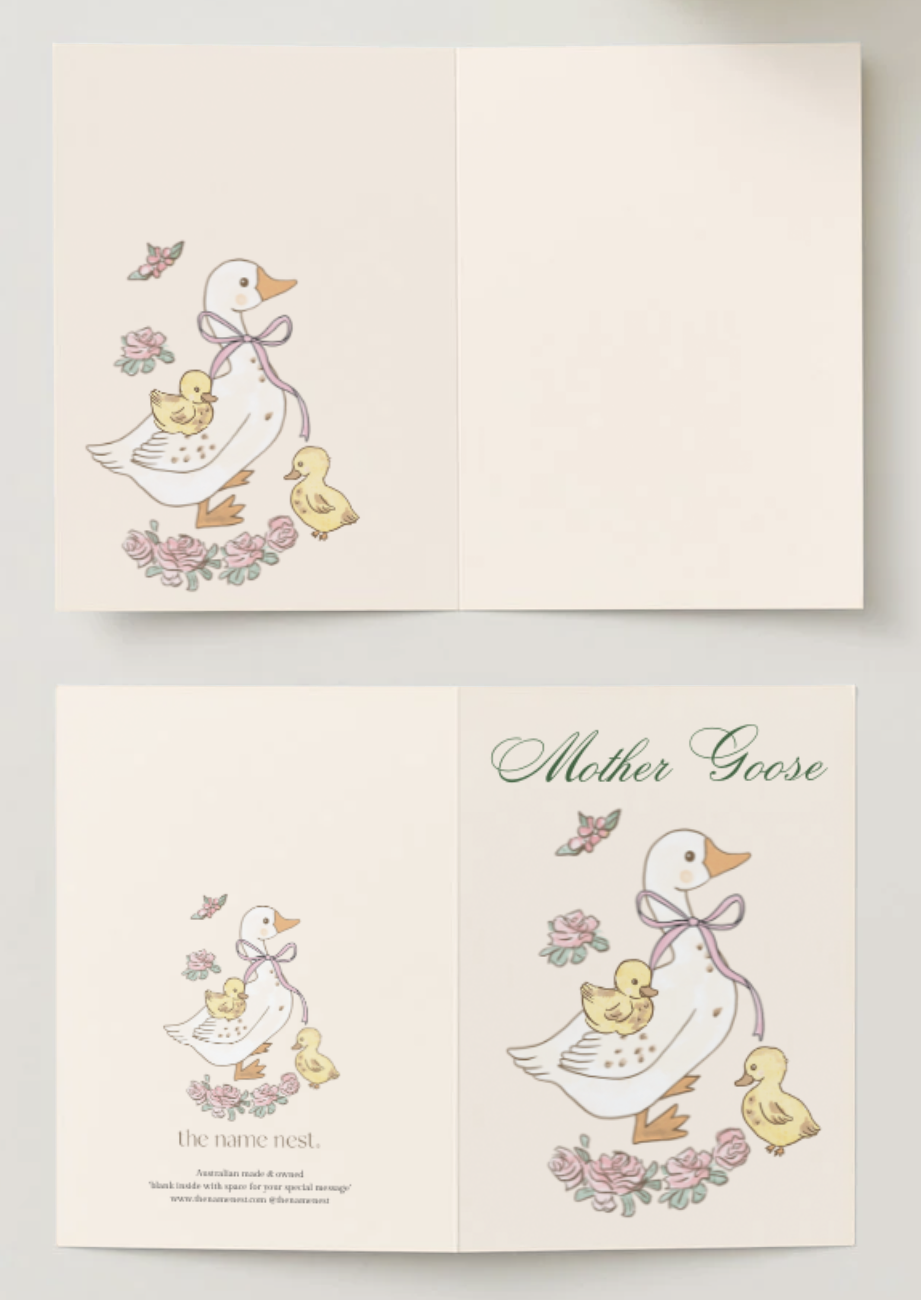 Mother Goose ~ Card