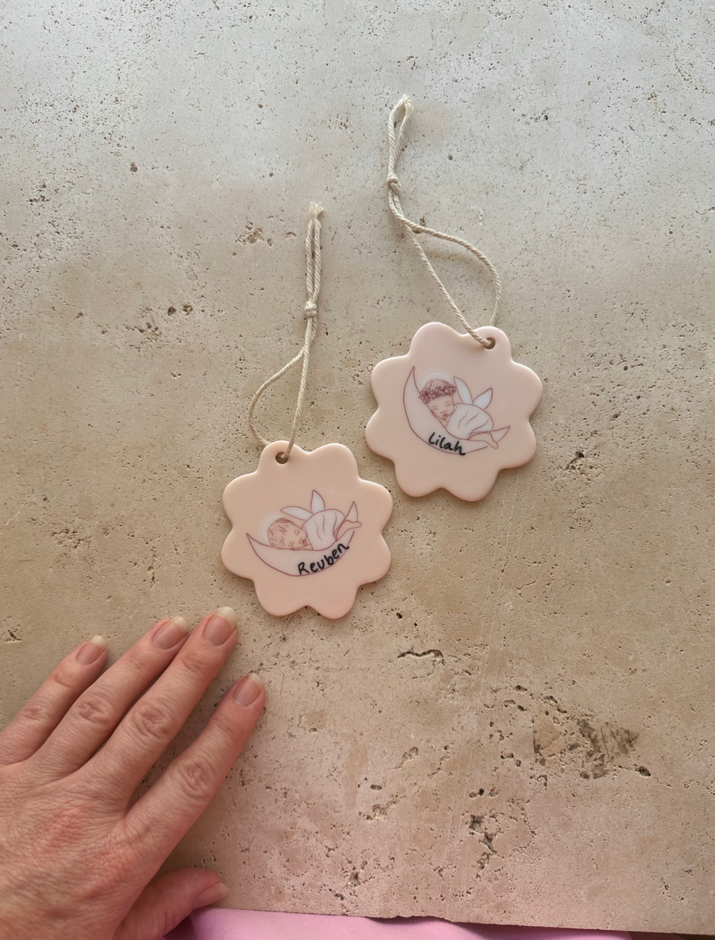 Angel Baby Ornament