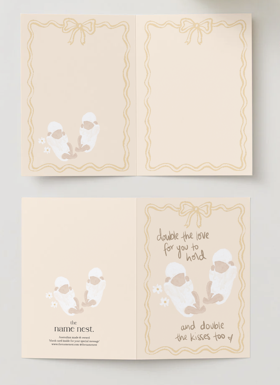 Double The Love Twins ~ Card