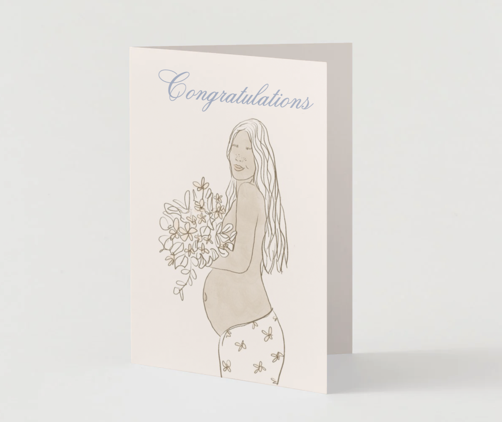 Congratulations Pregnancy ~ Heirloom Card