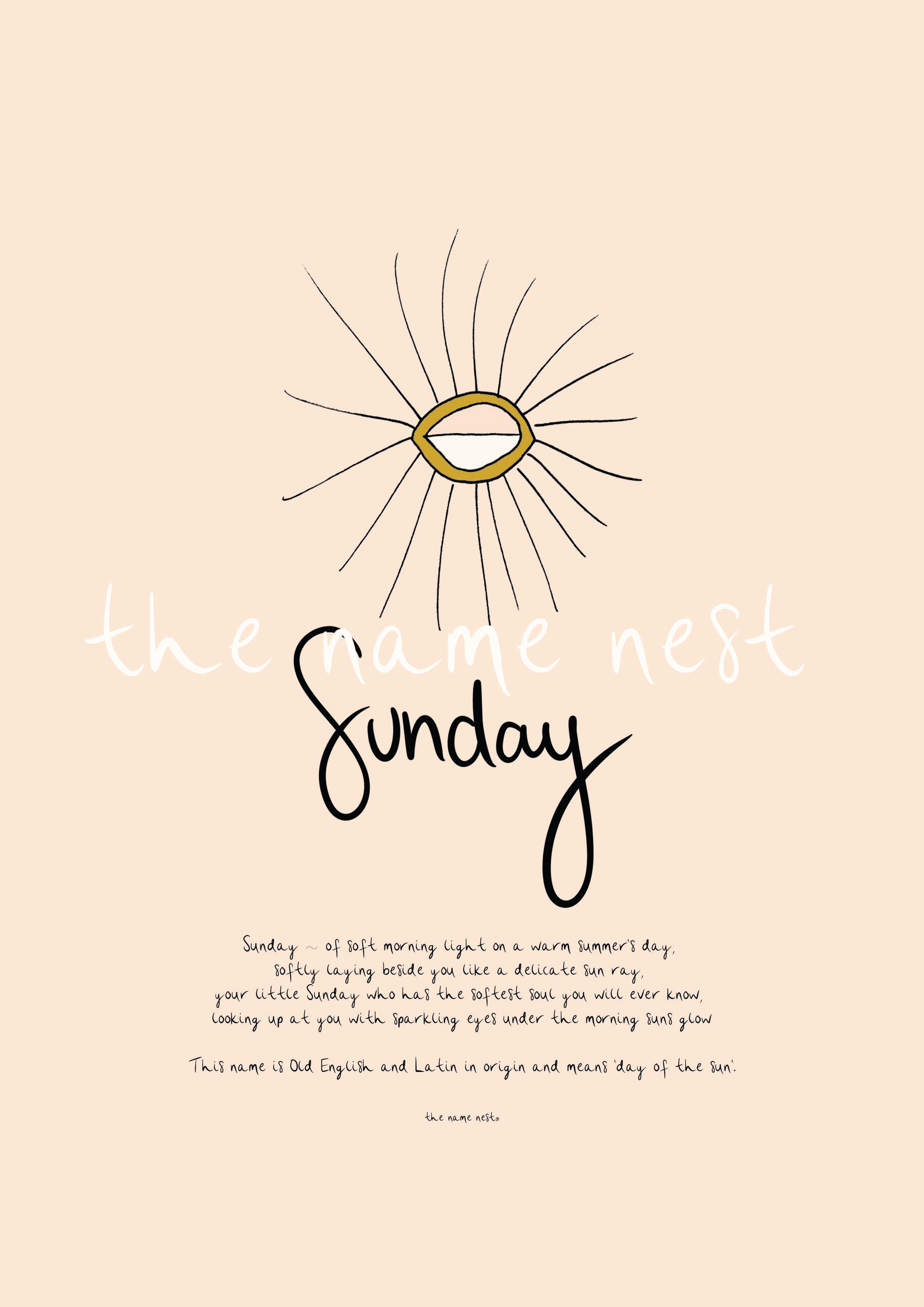 Sunday